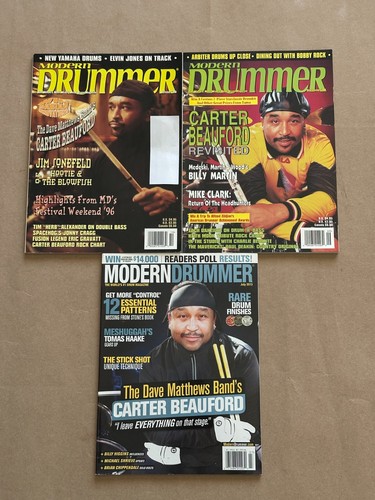 Modern drummer magazine carter - magazine,