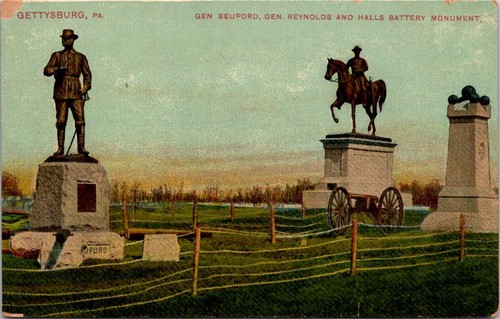 Postcard gettysburg - pa,