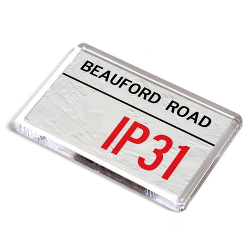 Fridge magnet beauford road - fridge,