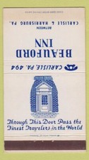 Matchbook Cover - Beauford Inn