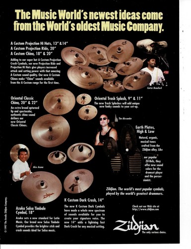 Zildjian alex acuna carter - acuna,