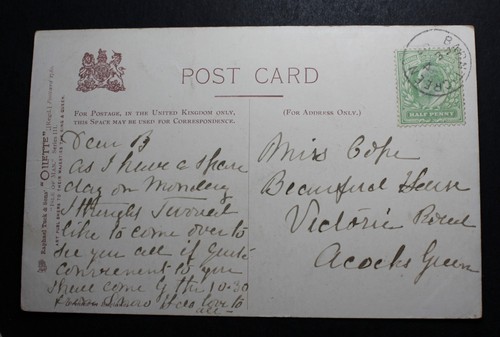 Barnt green worcs 1907 - barnt, green,