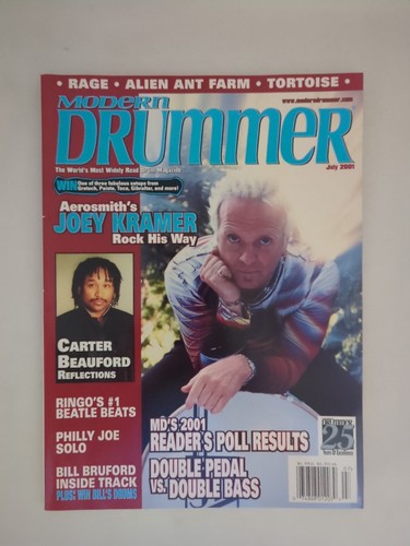 Modern drummer magazine july - drummer,