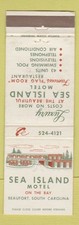 Matchbook Cover - Sea Island