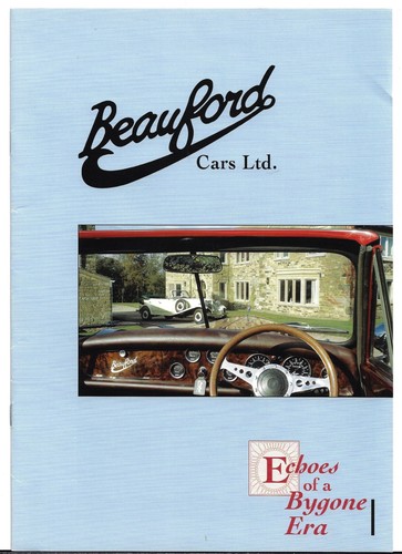 Beauford tourer c2009 - beauford, uk