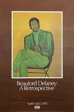 BEAUFORD DELANEY PORTRAIT OF A