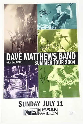Dave matthews band signed - band,