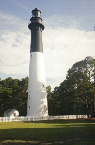 Hunting island lighthouse - island,