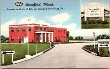 Postcard Beauford Motel