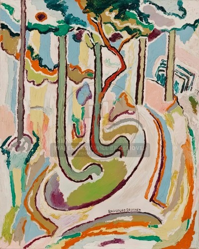 Beauford delaney trees - delaney,