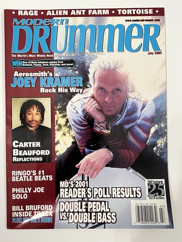 Modern drummer magazine july - drummer,