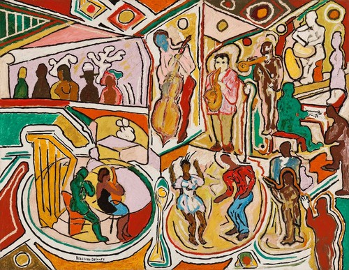Beauford delaney jazz - beauford,