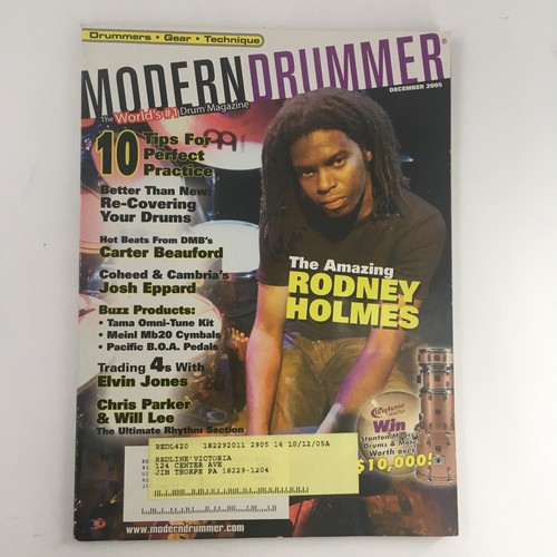 Modern drummer magazine - modern,
